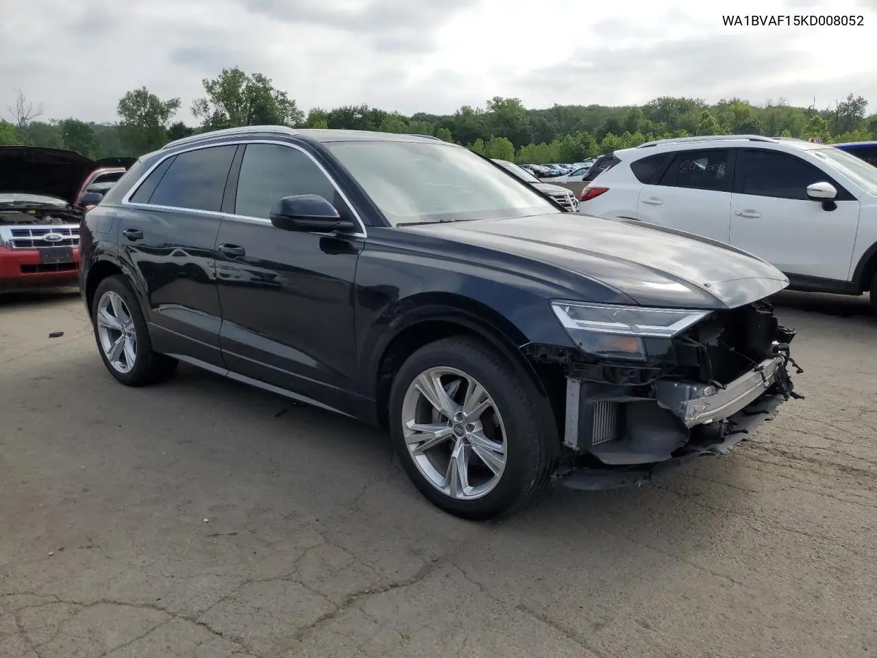2019 Audi Q8 Premium Plus VIN: WA1BVAF15KD008052 Lot: 62927295