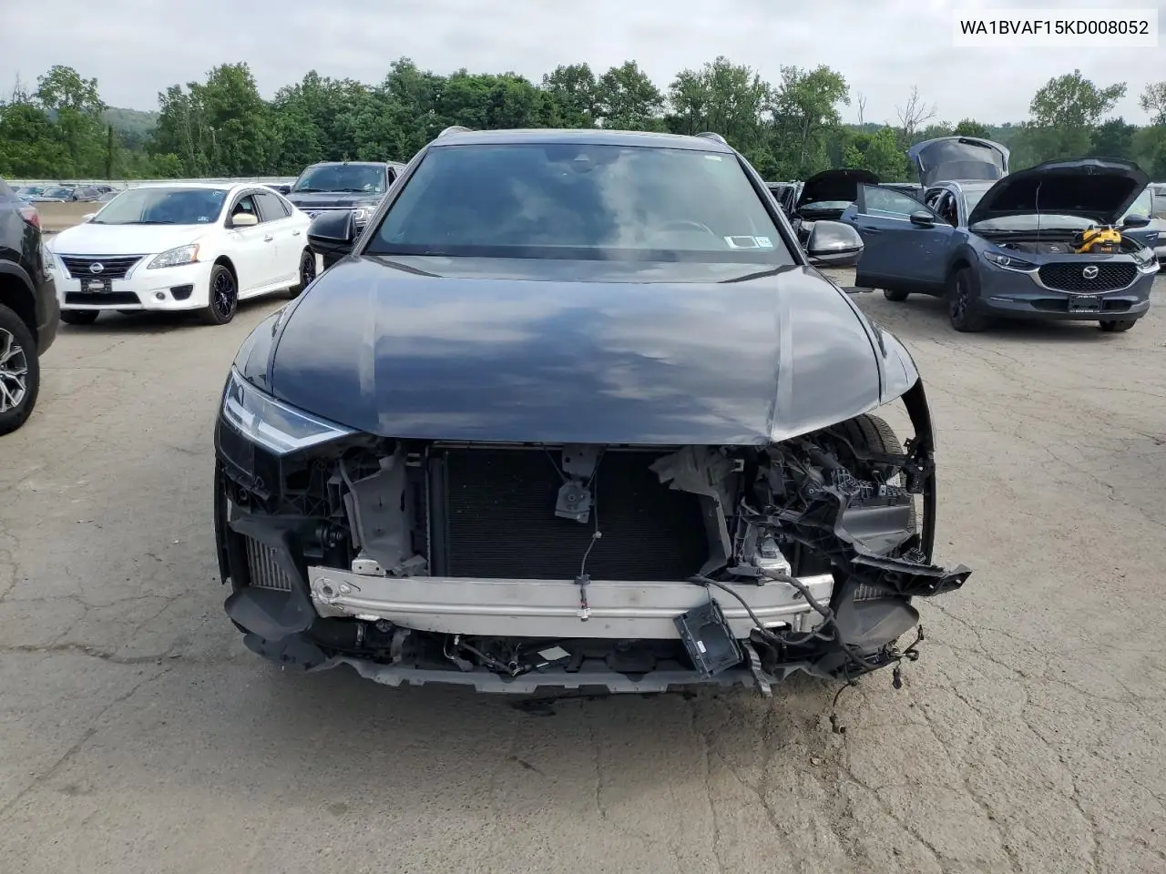 2019 Audi Q8 Premium Plus VIN: WA1BVAF15KD008052 Lot: 62927295