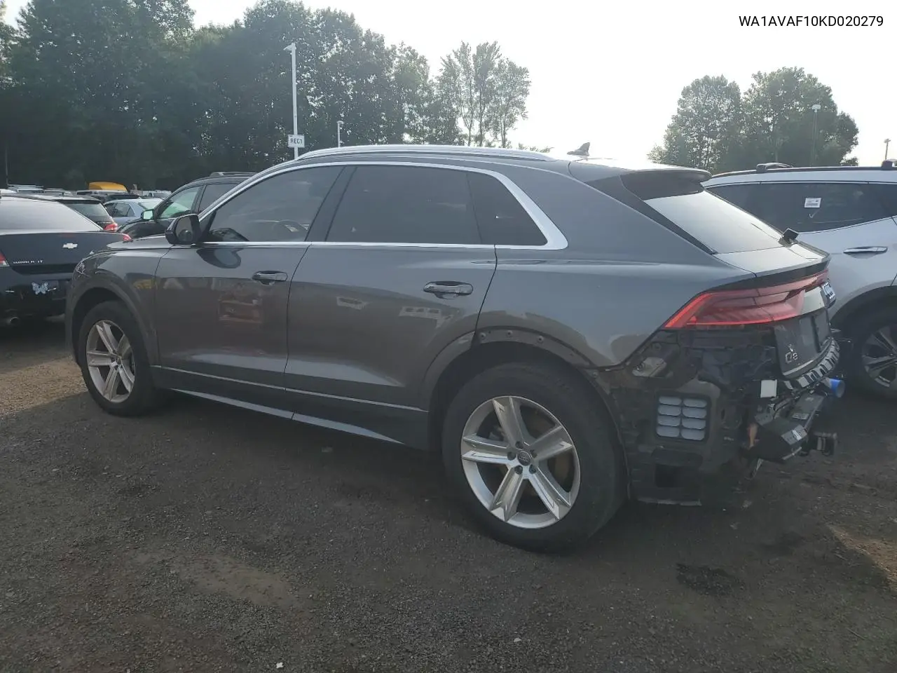 2019 Audi Q8 Premium VIN: WA1AVAF10KD020279 Lot: 63042205