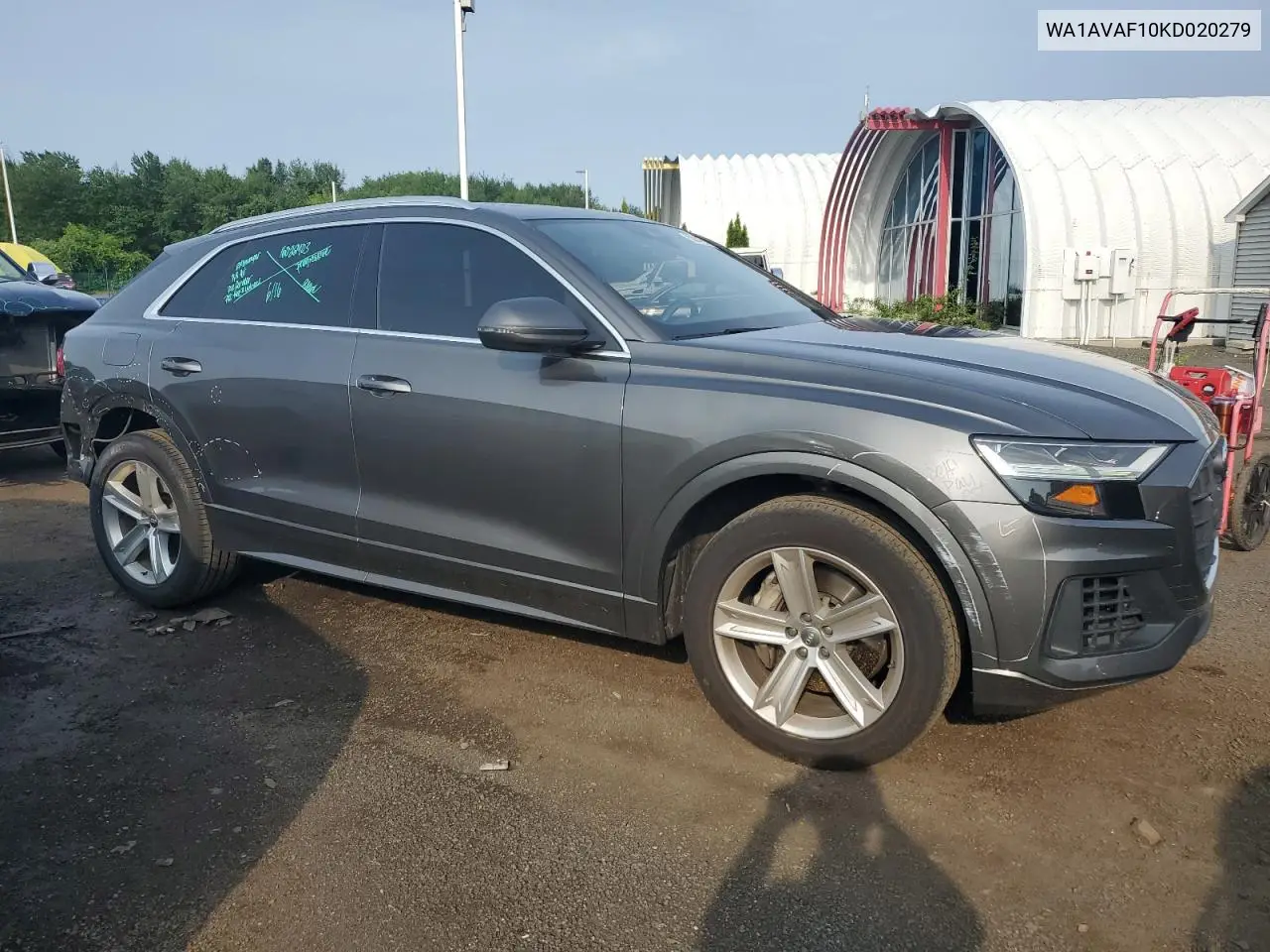 2019 Audi Q8 Premium VIN: WA1AVAF10KD020279 Lot: 63042205