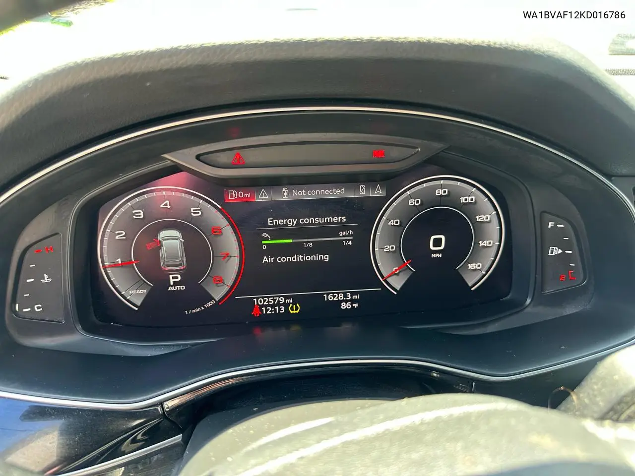 2019 Audi Q8 Premium Plus VIN: WA1BVAF12KD016786 Lot: 63250795