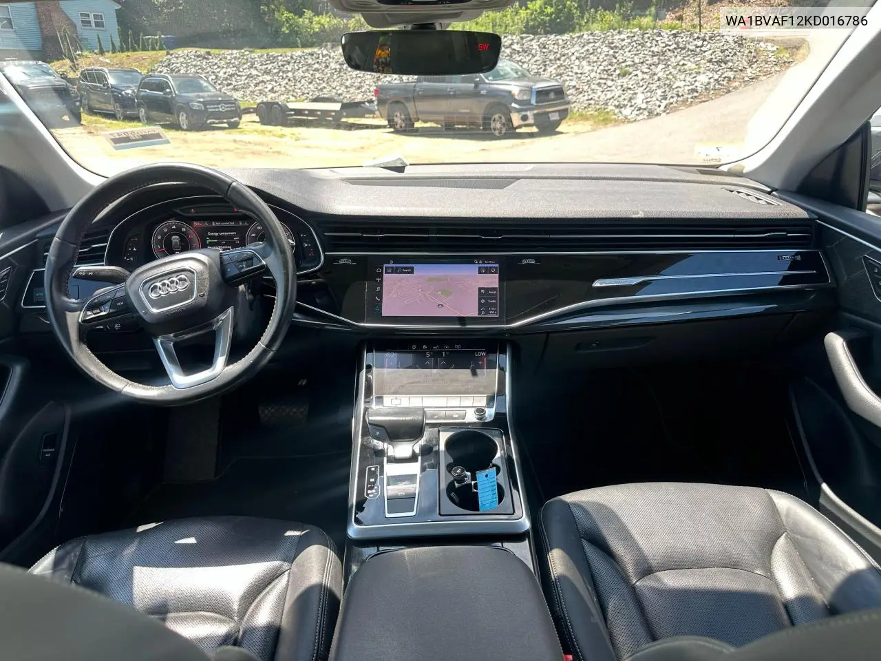 2019 Audi Q8 Premium Plus VIN: WA1BVAF12KD016786 Lot: 63250795