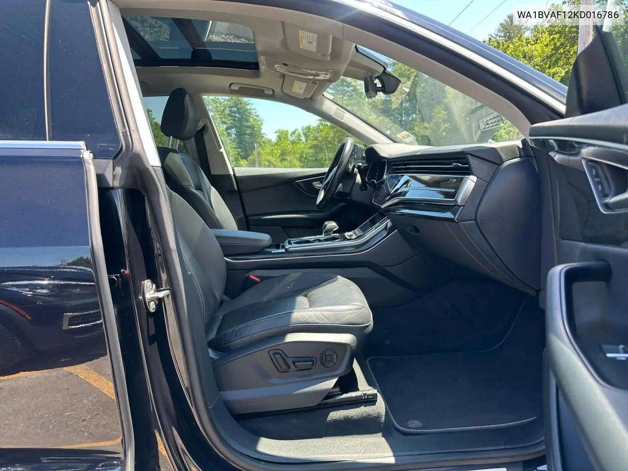 2019 Audi Q8 Premium Plus VIN: WA1BVAF12KD016786 Lot: 63250795