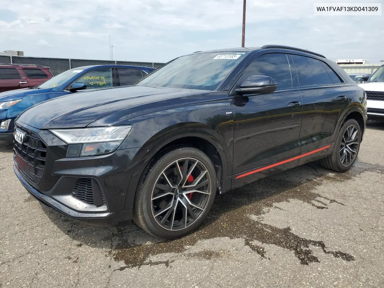 2019 Audi Q8 Prestige S-Line VIN: WA1FVAF13KD041309 Lot: 63713185