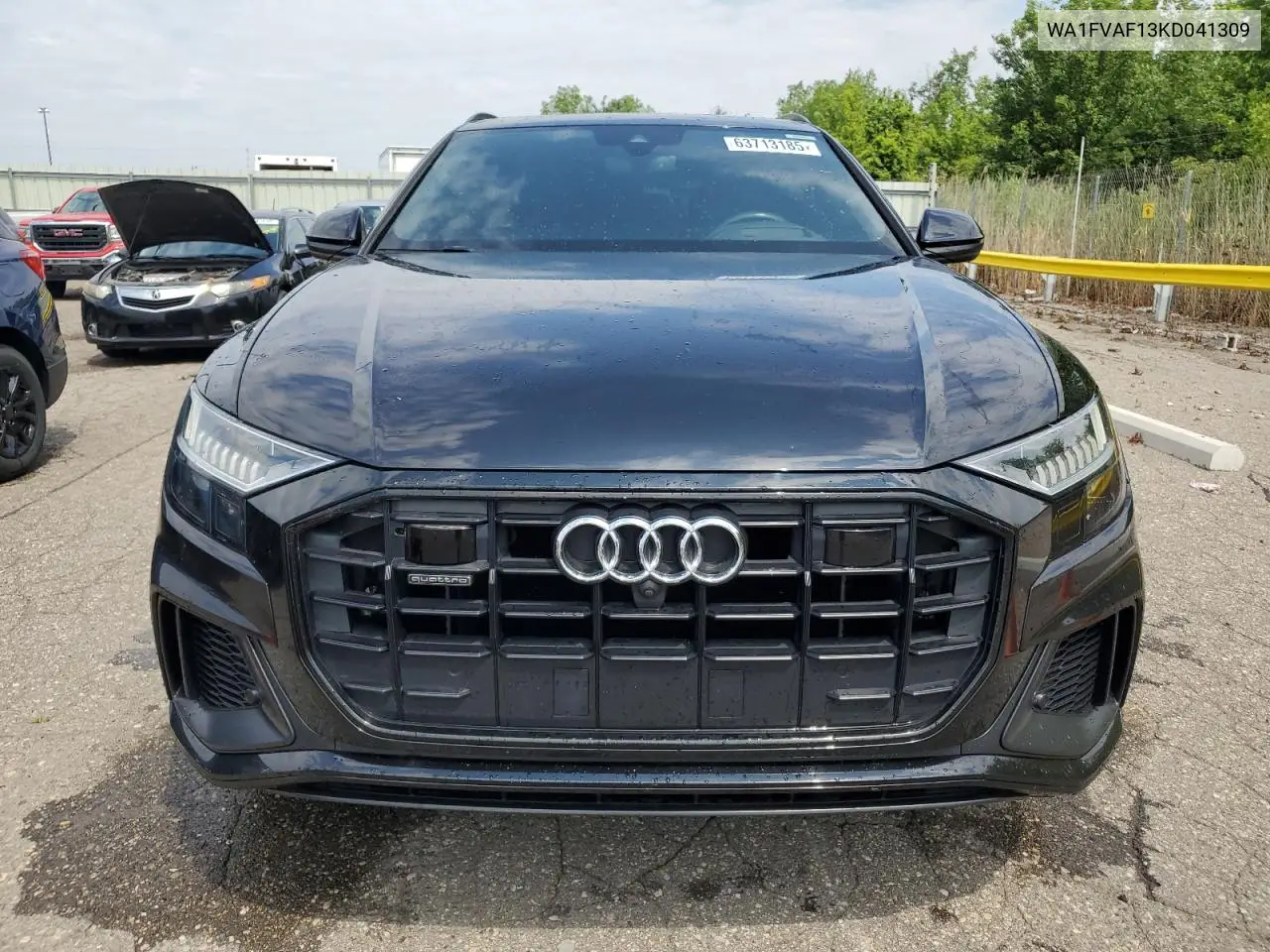 2019 Audi Q8 Prestige S-Line VIN: WA1FVAF13KD041309 Lot: 63713185