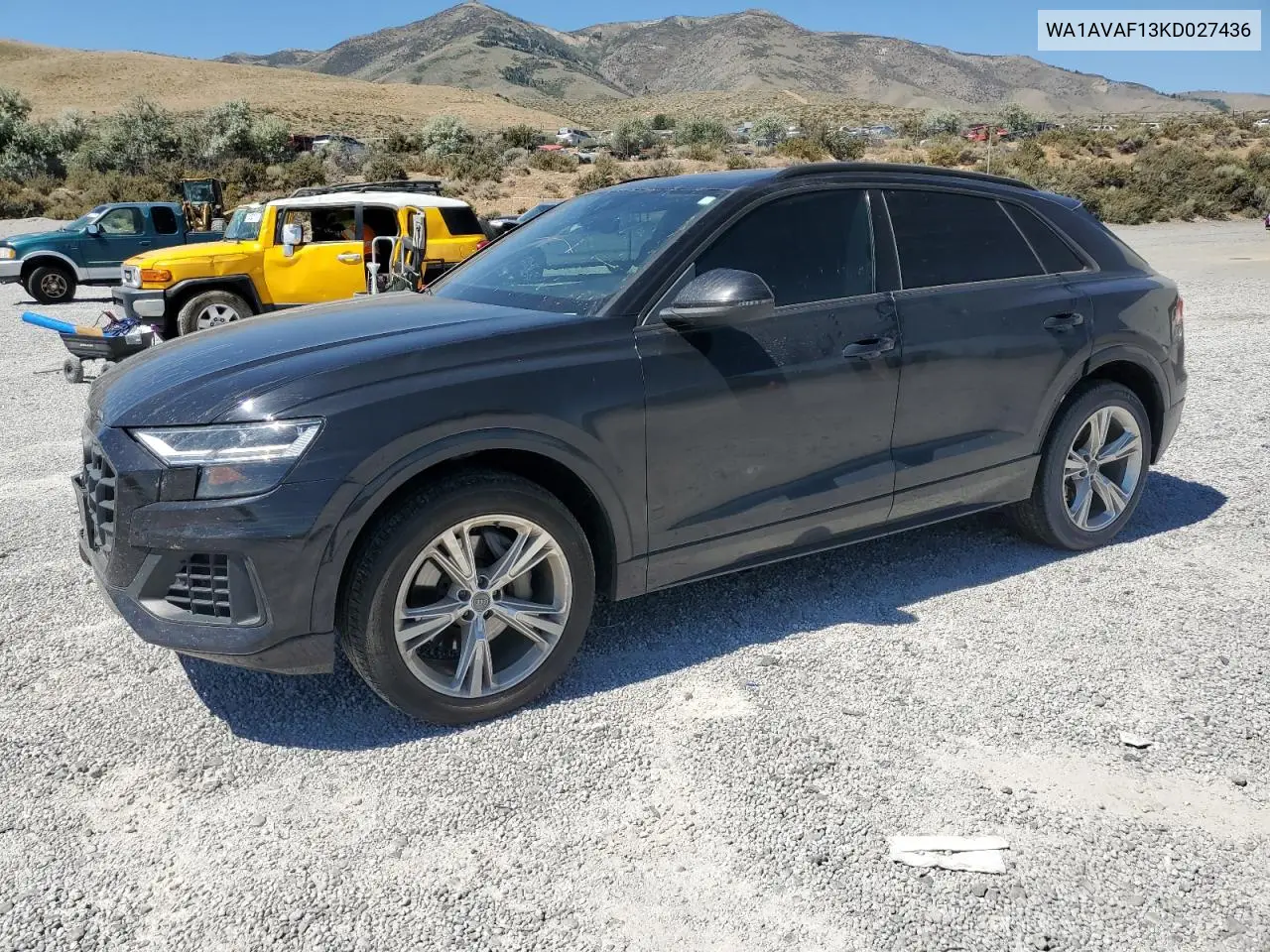 2019 Audi Q8 Premium VIN: WA1AVAF13KD027436 Lot: 64143025