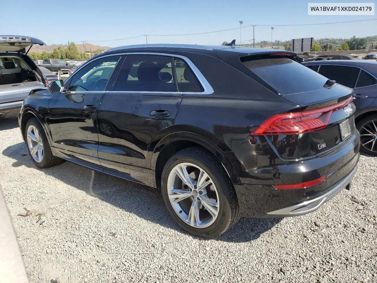 2019 Audi Q8 Premium Plus VIN: WA1BVAF1XKD024179 Lot: 64422965
