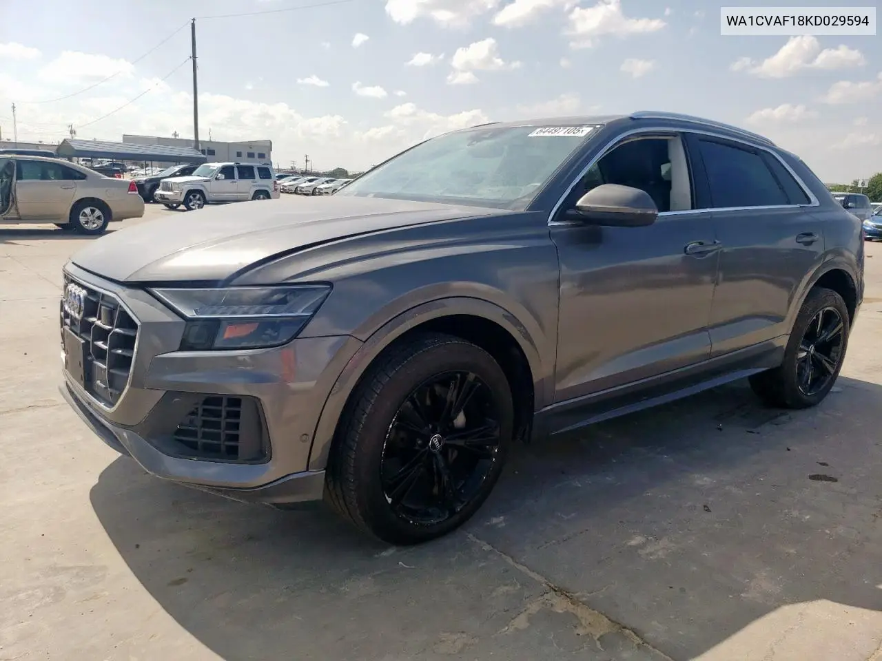 2019 Audi Q8 Prestige VIN: WA1CVAF18KD029594 Lot: 64497105