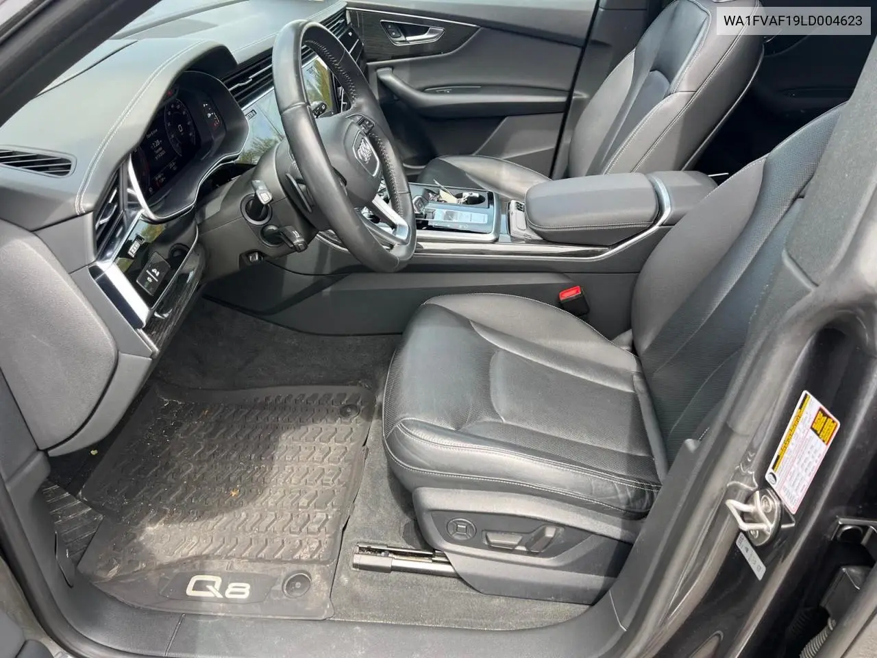 2020 Audi Q8 Prestige S-Line VIN: WA1FVAF19LD004623 Lot: 57184035