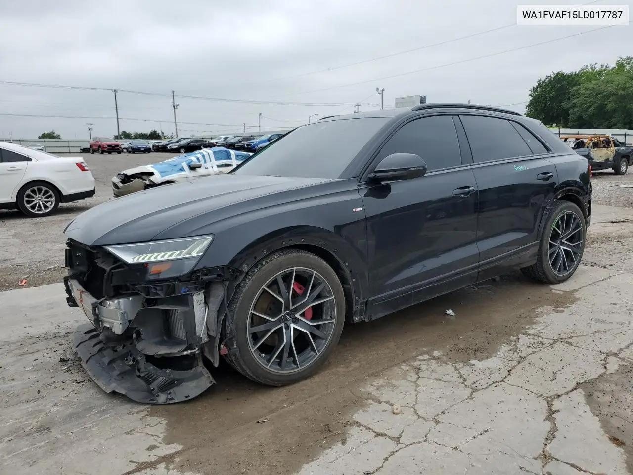 2020 Audi Q8 Prestige S-Line VIN: WA1FVAF15LD017787 Lot: 59387765