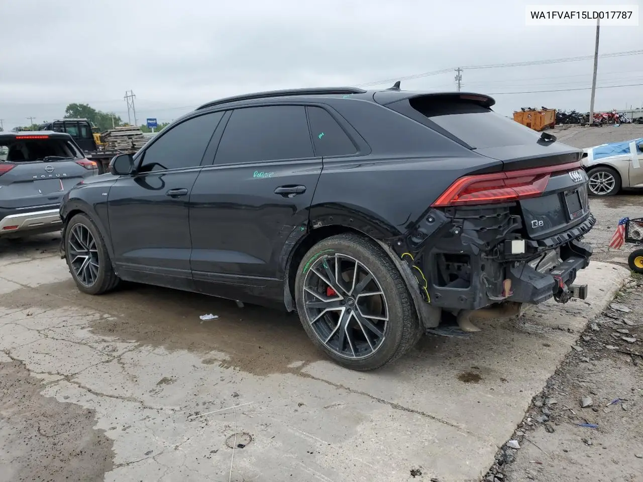 2020 Audi Q8 Prestige S-Line VIN: WA1FVAF15LD017787 Lot: 59387765