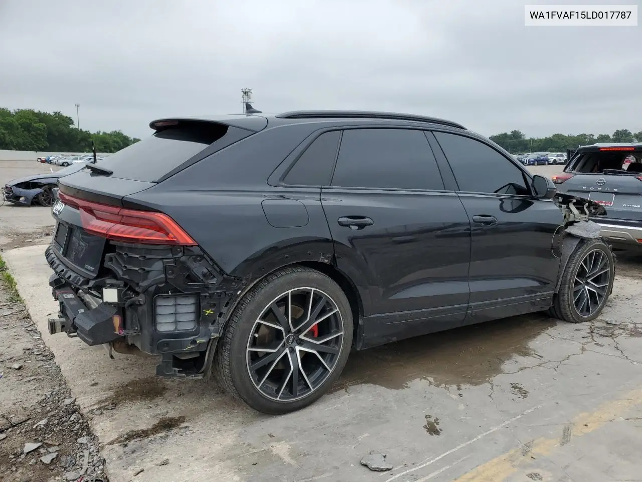 2020 Audi Q8 Prestige S-Line VIN: WA1FVAF15LD017787 Lot: 59387765