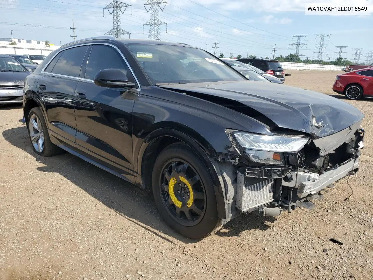 2020 Audi Q8 Prestige VIN: WA1CVAF12LD016549 Lot: 59866565