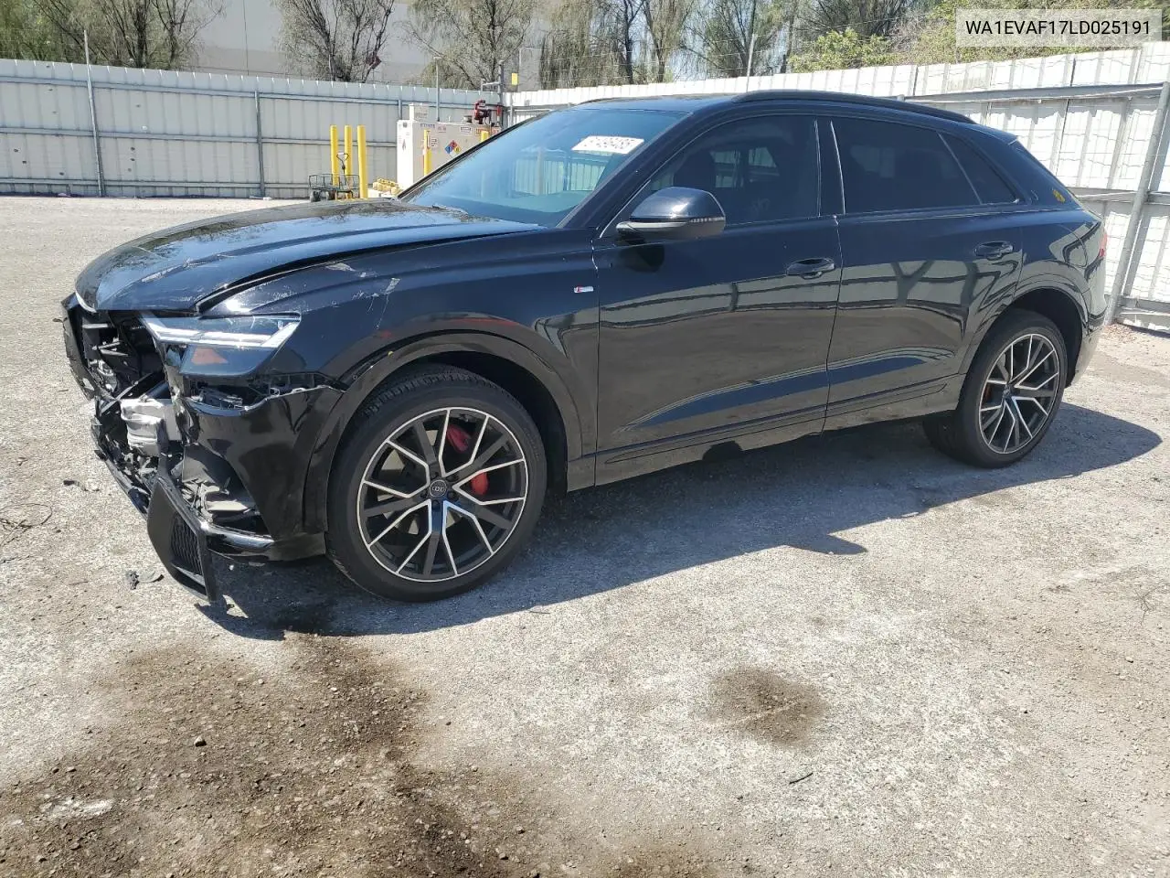 2020 Audi Q8 Premium Plus S-Line VIN: WA1EVAF17LD025191 Lot: 61496485