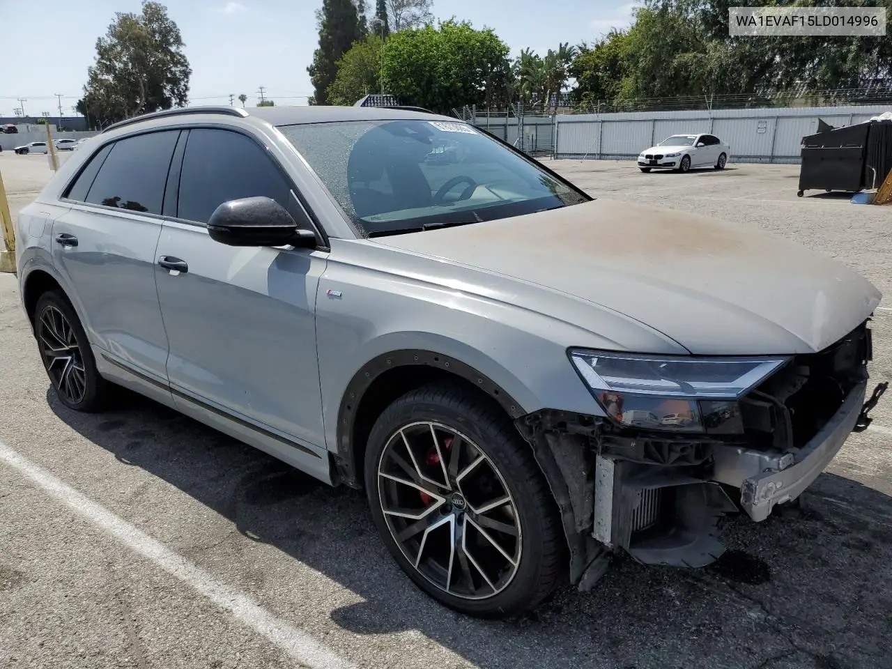 2020 Audi Q8 Premium Plus S-Line VIN: WA1EVAF15LD014996 Lot: 61673685