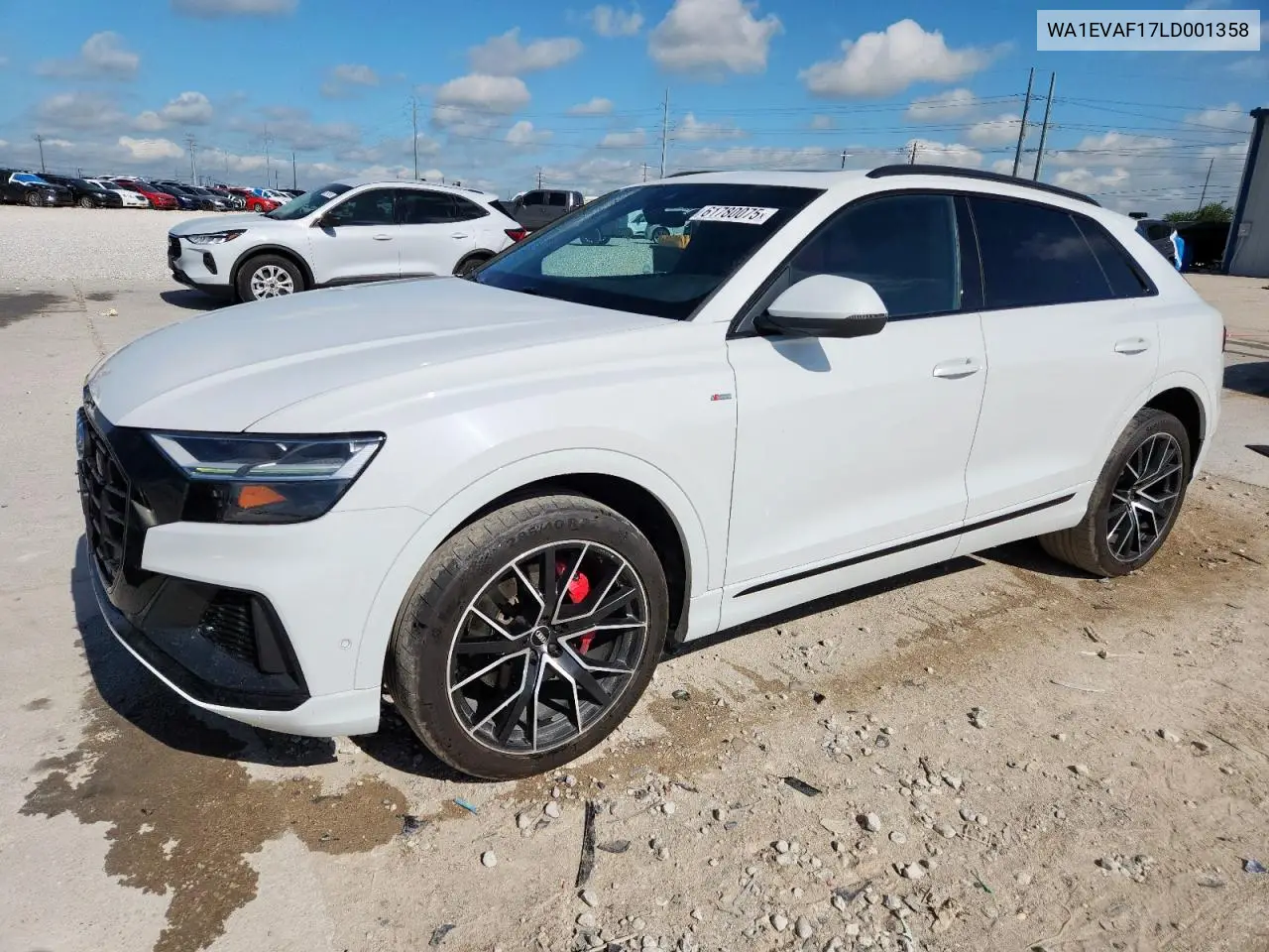 2020 Audi Q8 Premium Plus S-Line VIN: WA1EVAF17LD001358 Lot: 61780075