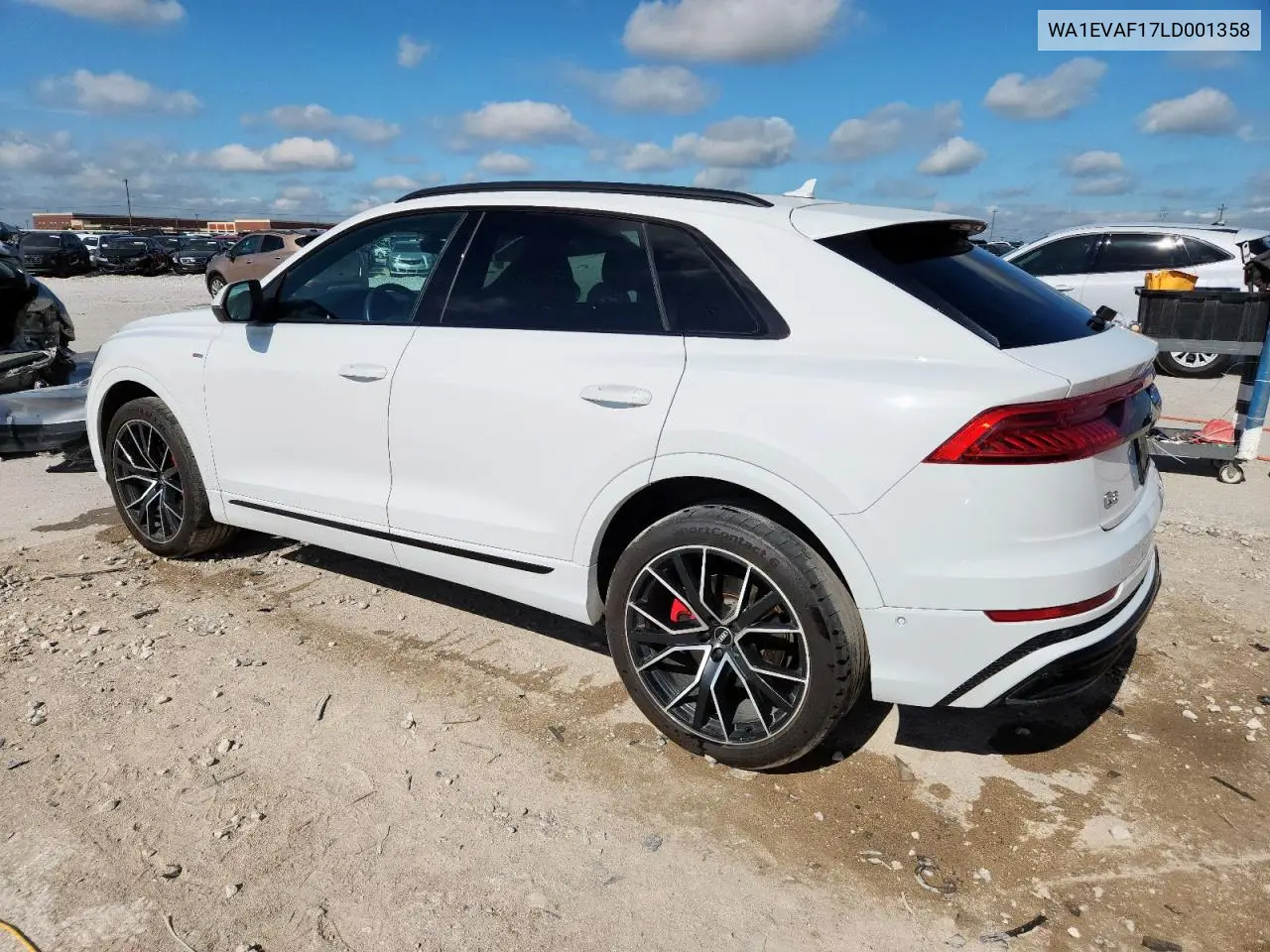 2020 Audi Q8 Premium Plus S-Line VIN: WA1EVAF17LD001358 Lot: 61780075