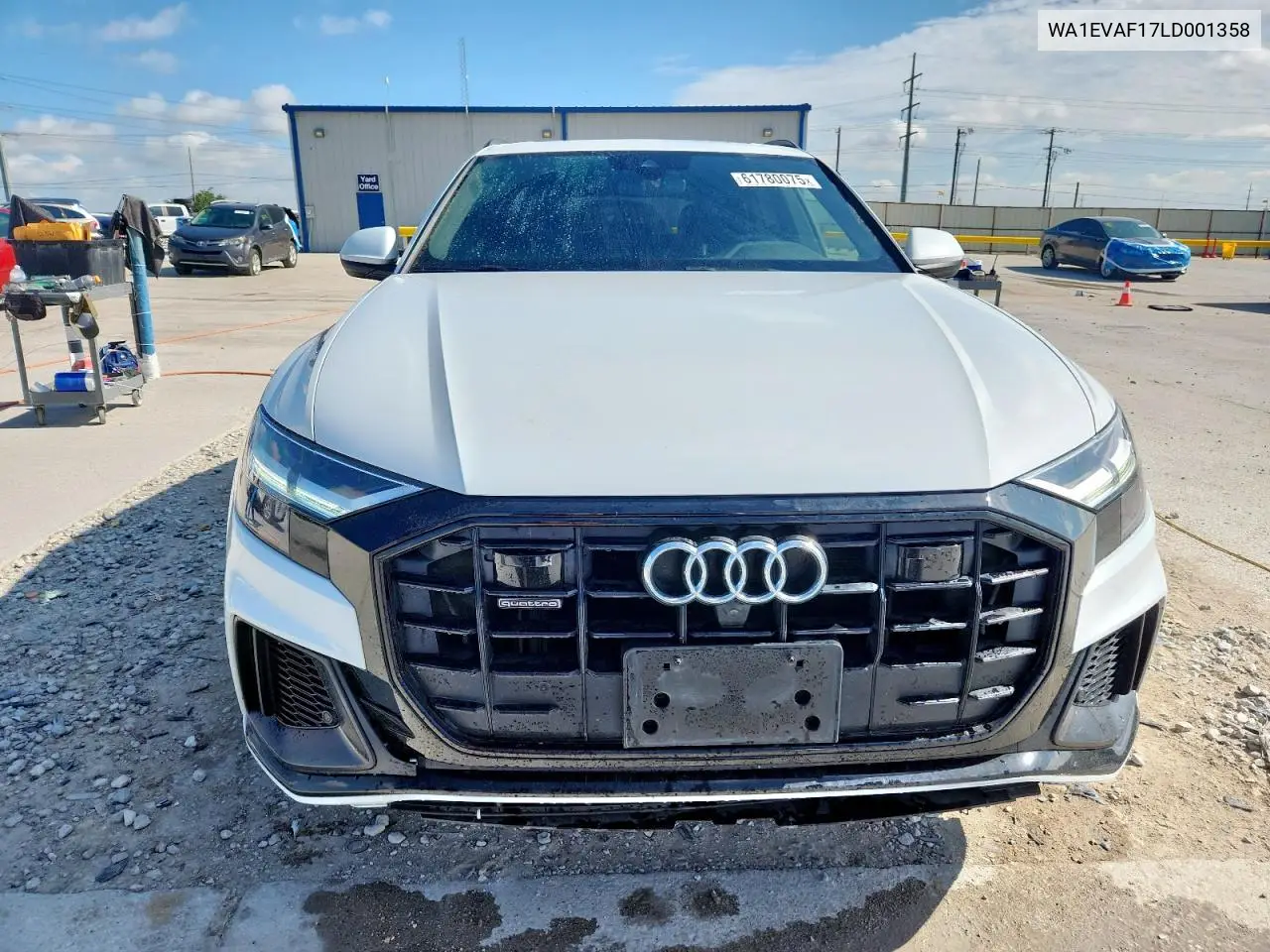 2020 Audi Q8 Premium Plus S-Line VIN: WA1EVAF17LD001358 Lot: 61780075
