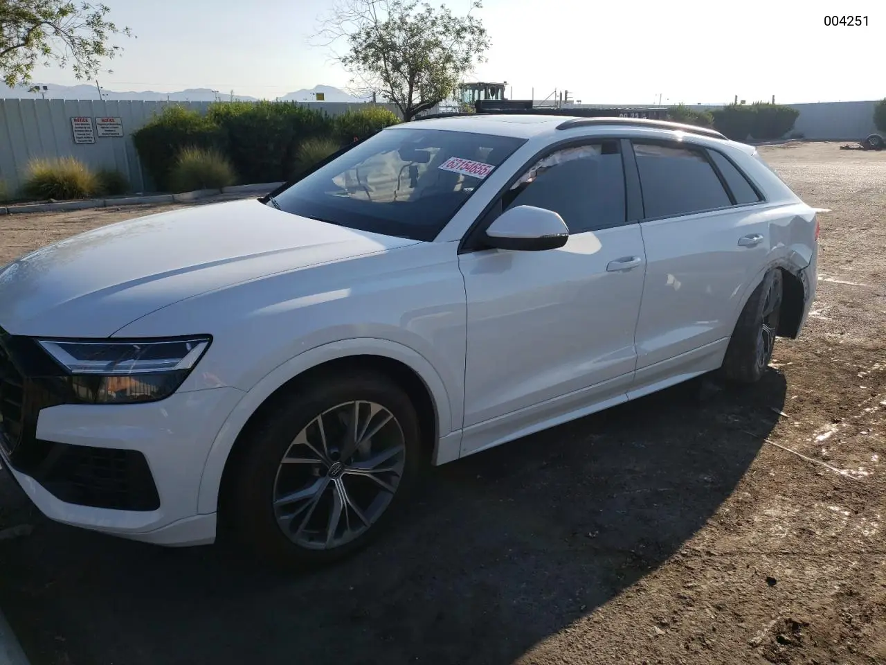 2020 Audi Q8 Premium VIN: 004251 Lot: 63154655