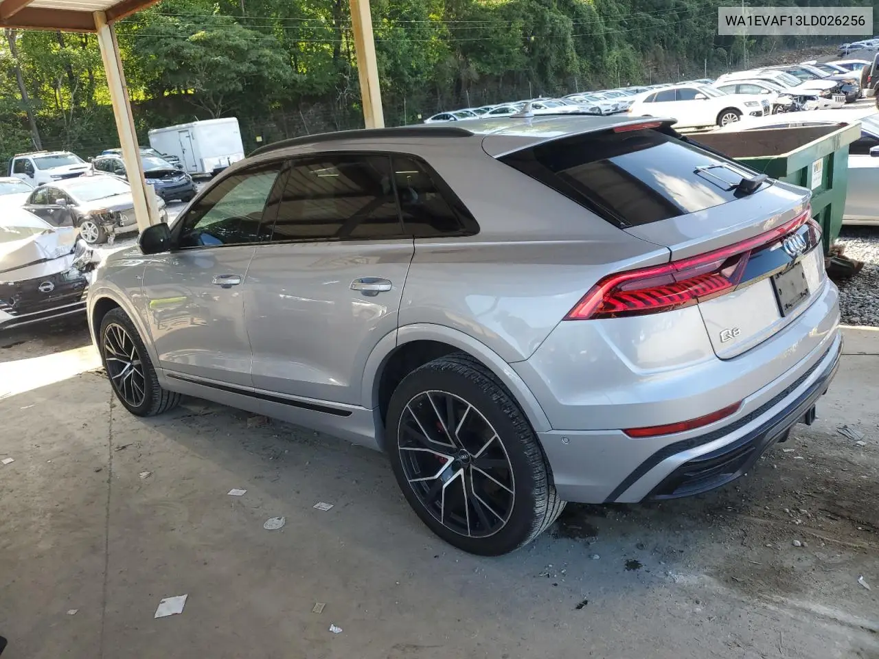 2020 Audi Q8 Premium Plus S-Line VIN: WA1EVAF13LD026256 Lot: 64172555