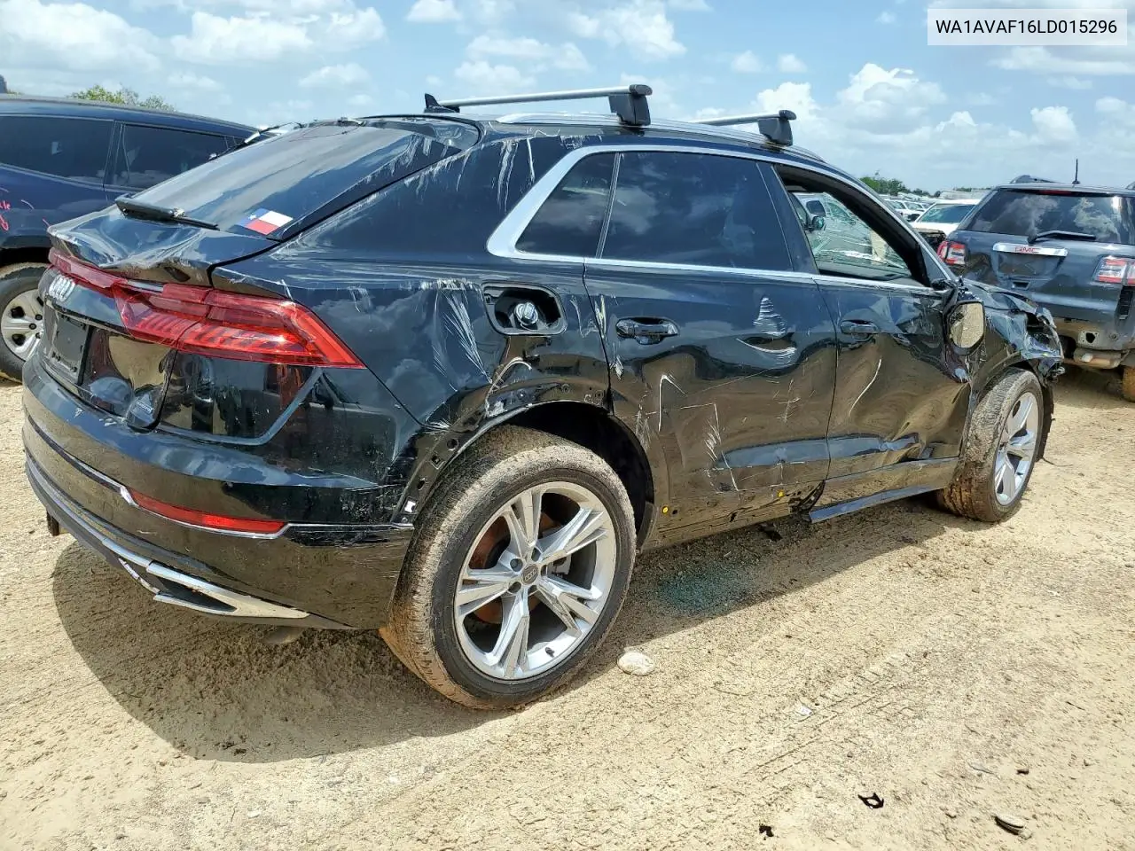 2020 Audi Q8 Premium VIN: WA1AVAF16LD015296 Lot: 64419085