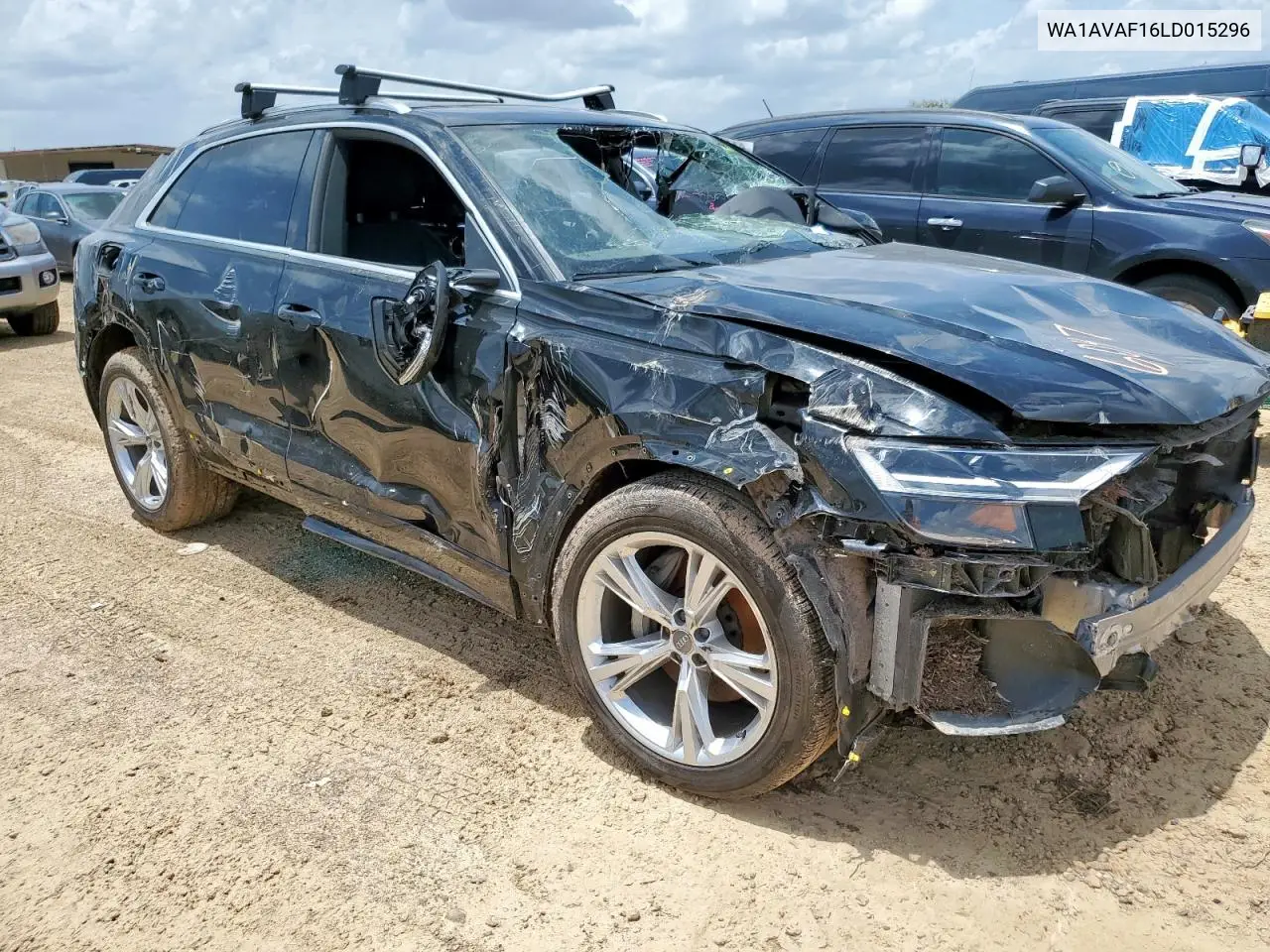 2020 Audi Q8 Premium VIN: WA1AVAF16LD015296 Lot: 64419085
