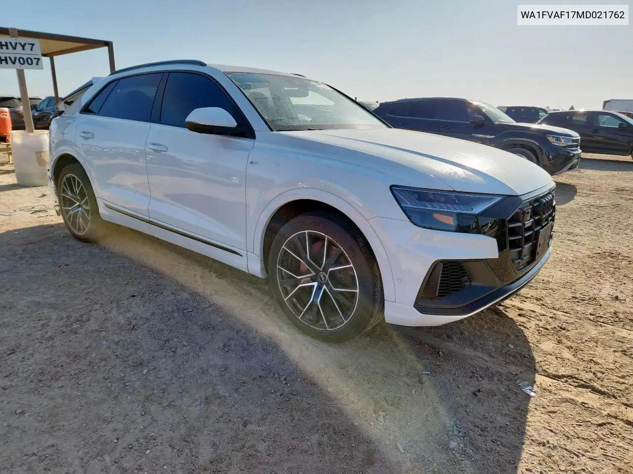2021 Audi Q8 Prestige S-Line VIN: WA1FVAF17MD021762 Lot: 61082515