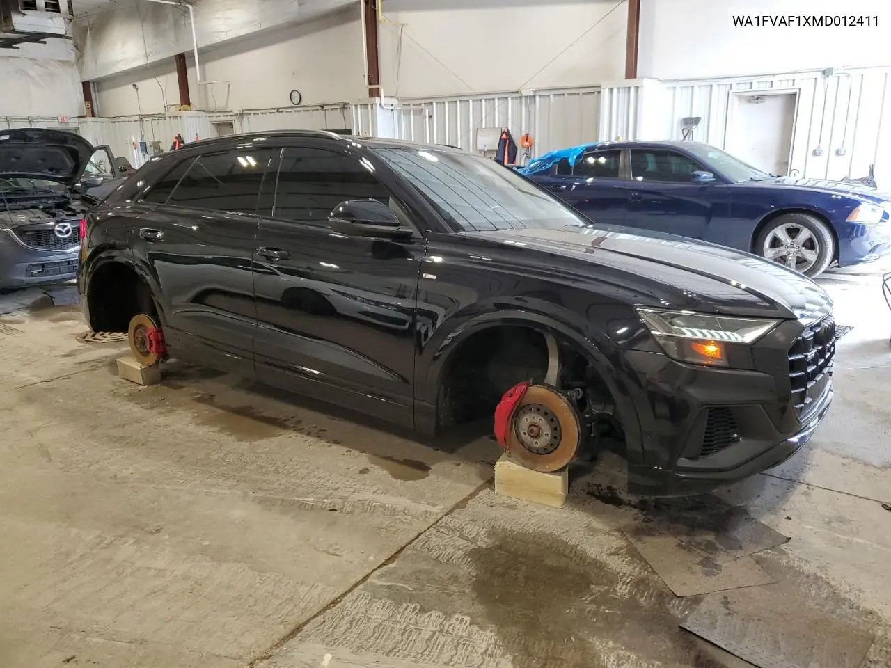2021 Audi Q8 Prestige S-Line VIN: WA1FVAF1XMD012411 Lot: 61465955