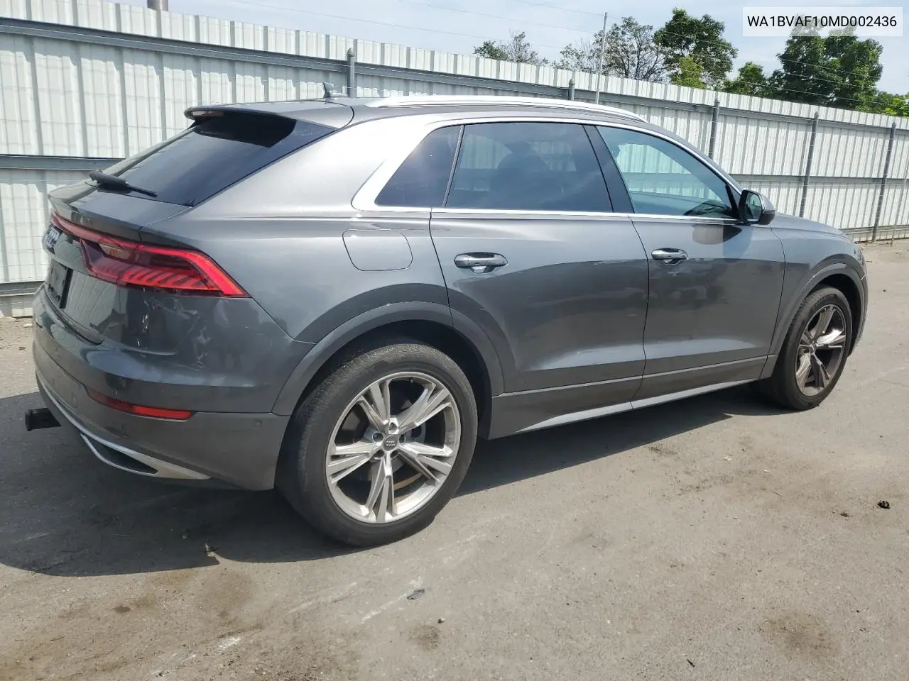 wa1bvaf10md002436 WA1BVAF10MD002436 2021 Audi Q8 Premium Plus