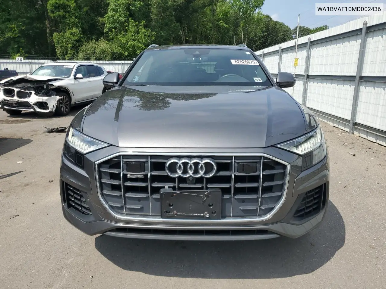 wa1bvaf10md002436 WA1BVAF10MD002436 2021 Audi Q8 Premium Plus
