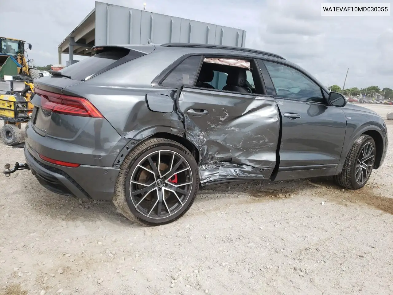 2021 Audi Q8 Premium Plus S-Line VIN: WA1EVAF10MD030055 Lot: 62982595