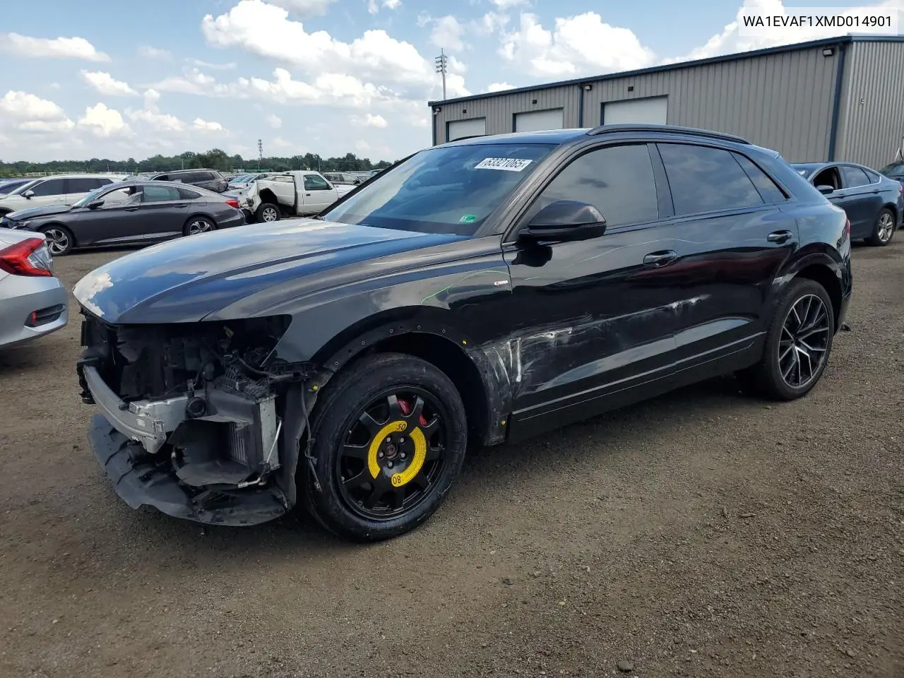 2021 Audi Q8 Premium Plus S-Line VIN: WA1EVAF1XMD014901 Lot: 63321065
