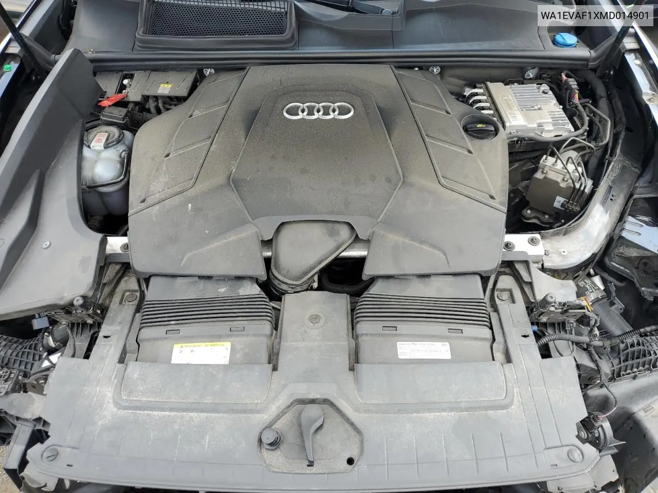 2021 Audi Q8 Premium Plus S-Line VIN: WA1EVAF1XMD014901 Lot: 63321065