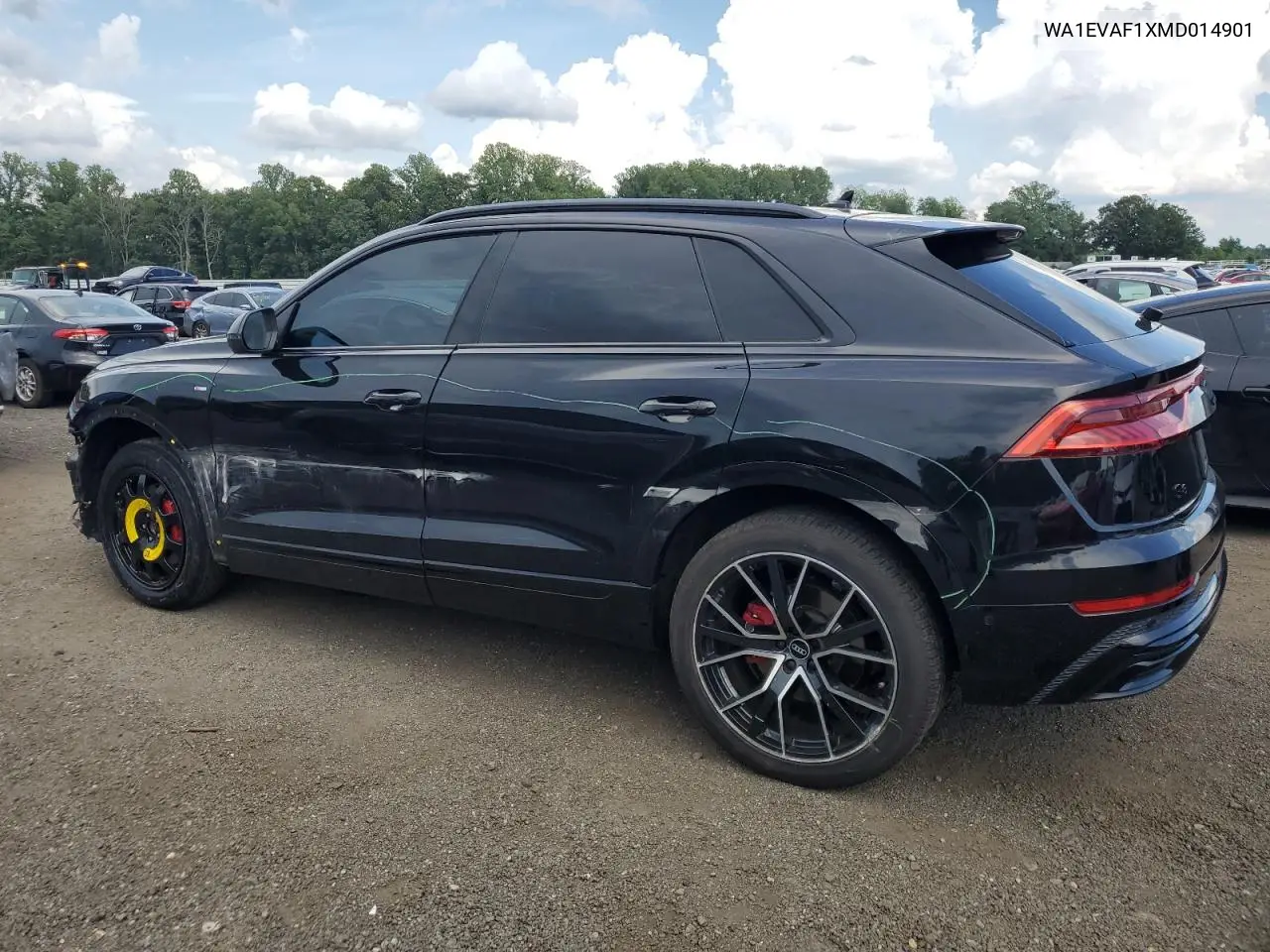 2021 Audi Q8 Premium Plus S-Line VIN: WA1EVAF1XMD014901 Lot: 63321065