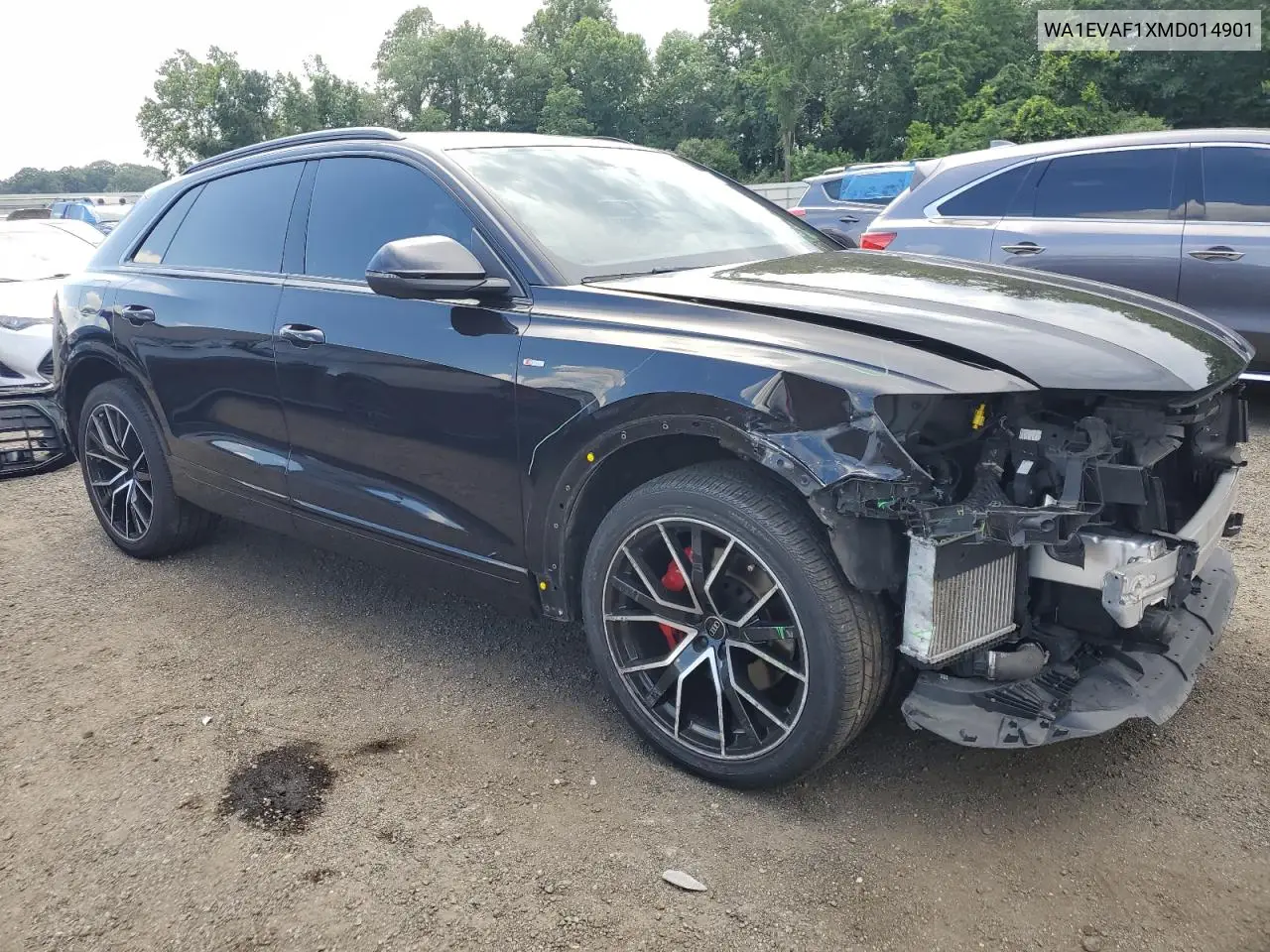 2021 Audi Q8 Premium Plus S-Line VIN: WA1EVAF1XMD014901 Lot: 63321065