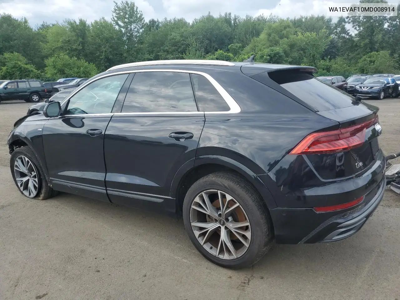 2021 Audi Q8 Premium Plus S-Line VIN: WA1EVAF10MD008914 Lot: 65400325