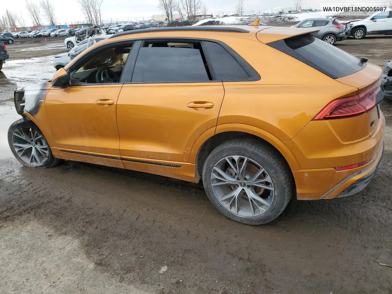 2022 Audi Q8 Progressiv VIN: WA1DVBF18ND005987 Lot: 49174965