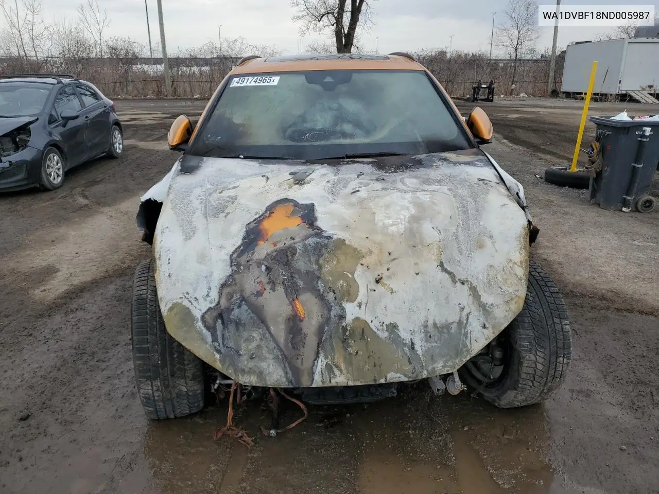 2022 Audi Q8 Progressiv VIN: WA1DVBF18ND005987 Lot: 49174965