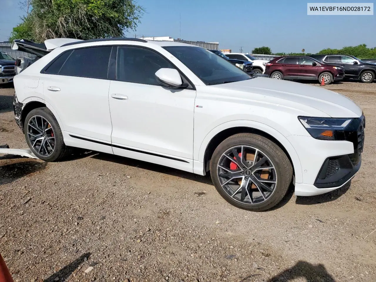 2022 Audi Q8 Premium Plus S-Line VIN: WA1EVBF16ND028172 Lot: 64758205