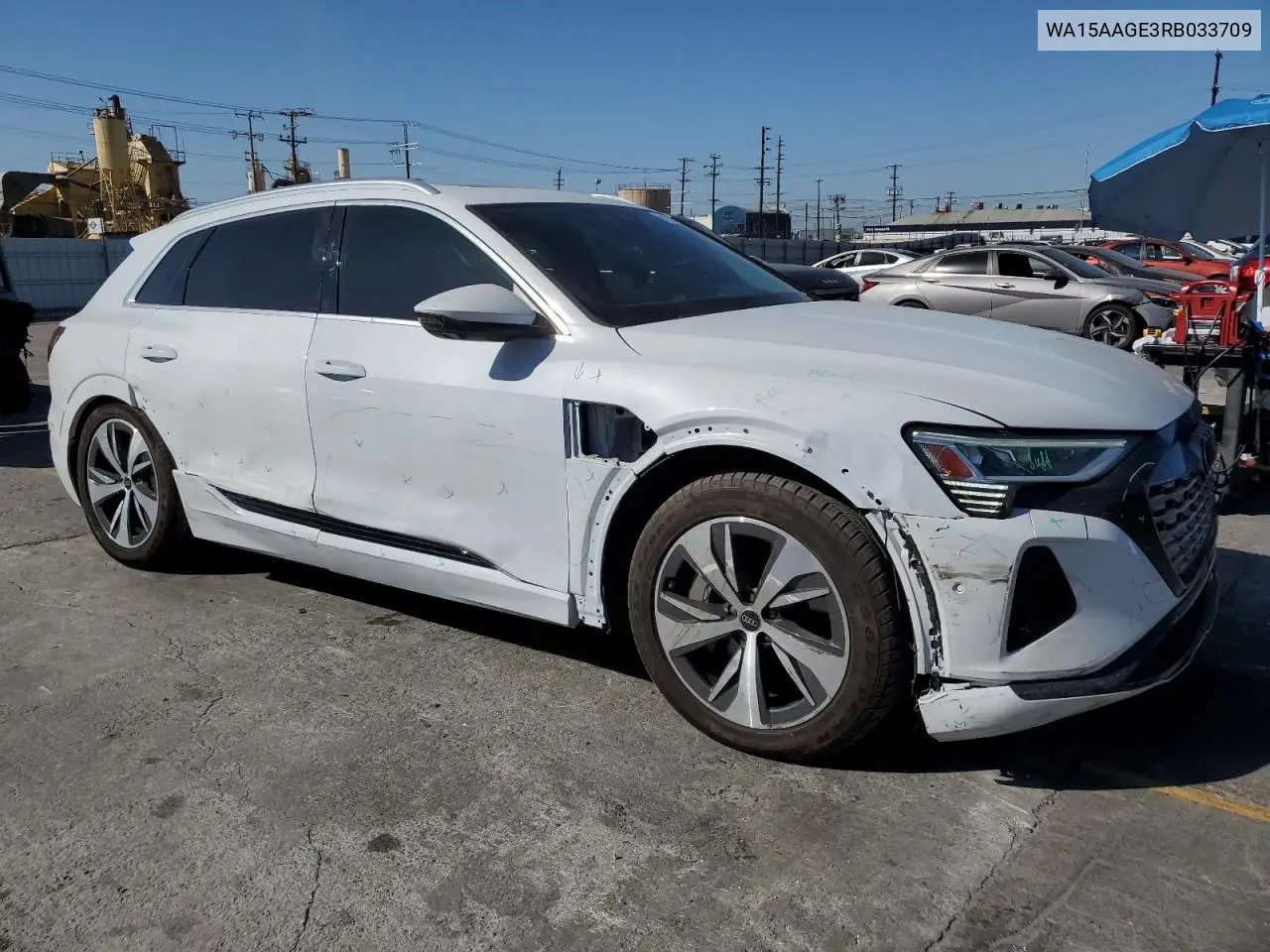 2024 Audi Q8 E-Tron Premium Plus VIN: WA15AAGE3RB033709 Lot: 61260505