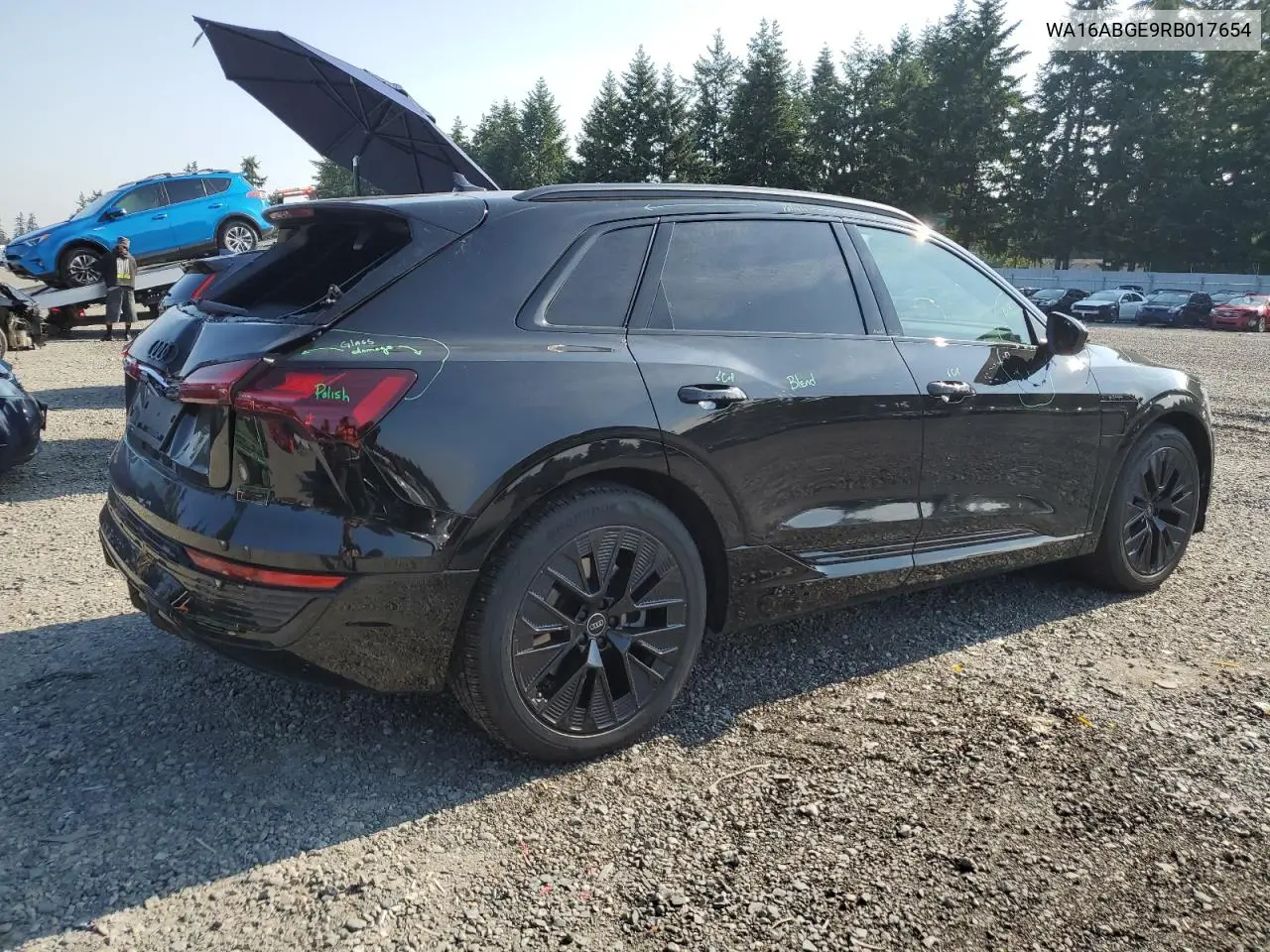 2024 Audi Q8 E-Tron Prestige VIN: WA16ABGE9RB017654 Lot: 61954885