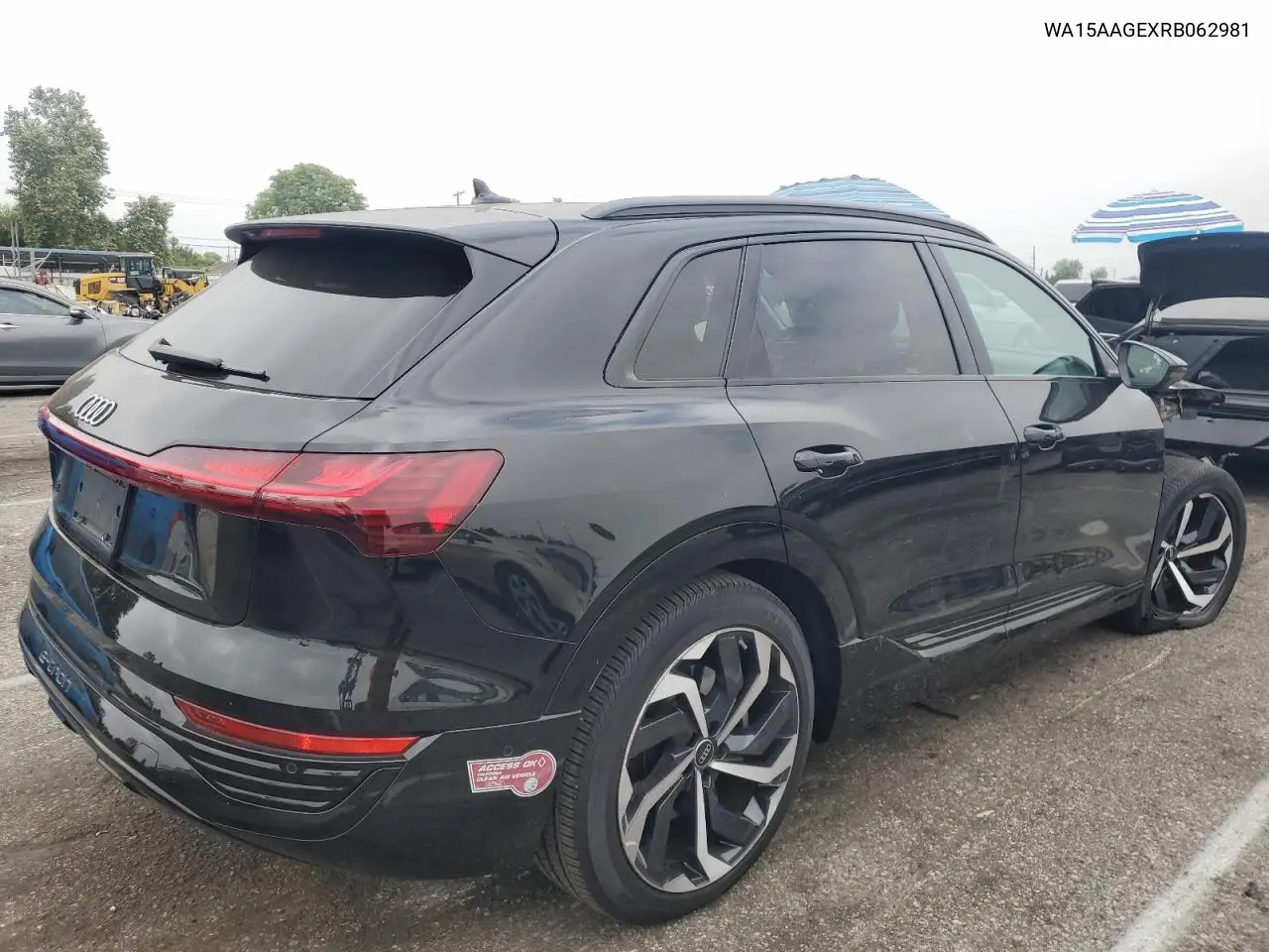 2024 Audi Q8 E-Tron Premium Plus VIN: WA15AAGEXRB062981 Lot: 61962935