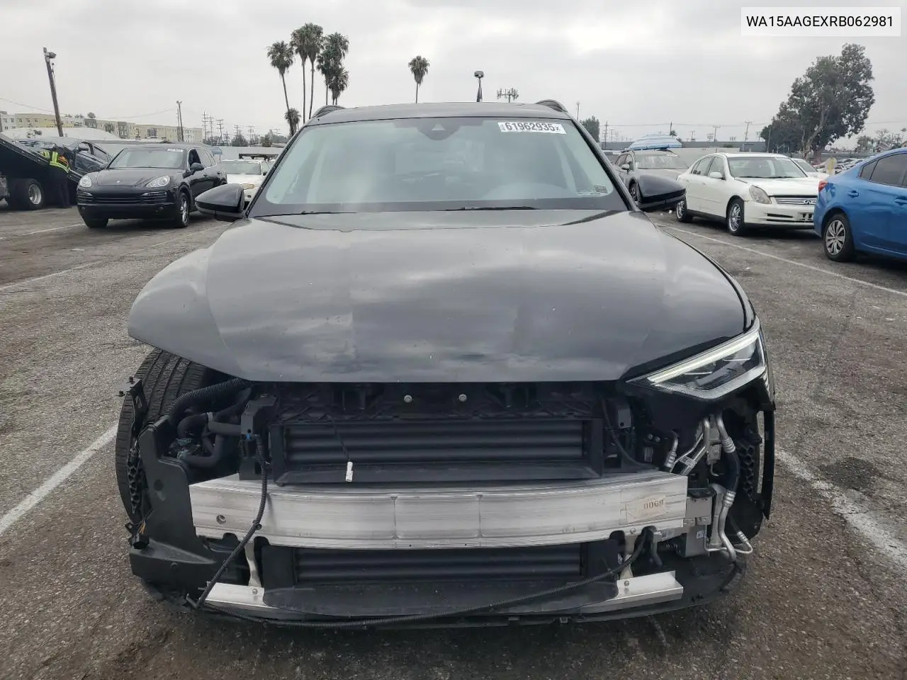 2024 Audi Q8 E-Tron Premium Plus VIN: WA15AAGEXRB062981 Lot: 61962935