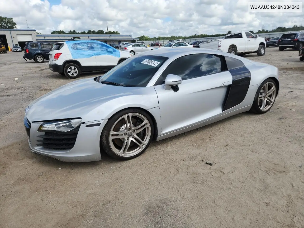 2008 Audi R8 4.2 Quattro VIN: WUAAU34248N004043 Lot: 64609415