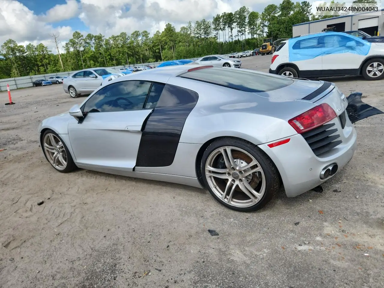 2008 Audi R8 4.2 Quattro VIN: WUAAU34248N004043 Lot: 64609415
