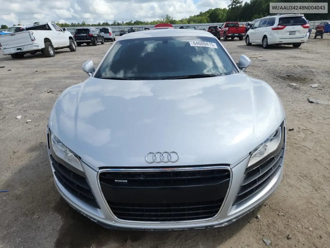 2008 Audi R8 4.2 Quattro VIN: WUAAU34248N004043 Lot: 64609415