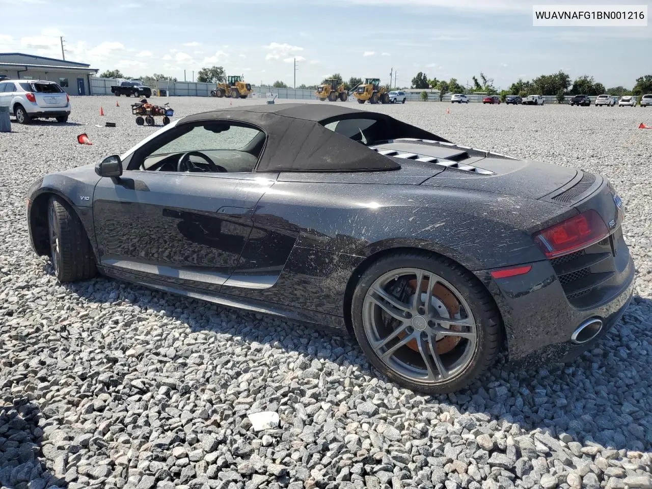 2011 Audi R8 5.2 Quattro VIN: WUAVNAFG1BN001216 Lot: 64072045