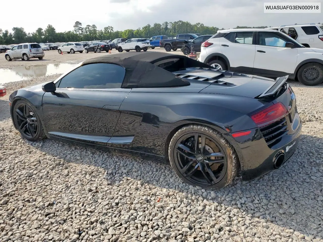 2014 Audi R8 4.2 Quattro VIN: WUASUAFG3EN000918 Lot: 59743575