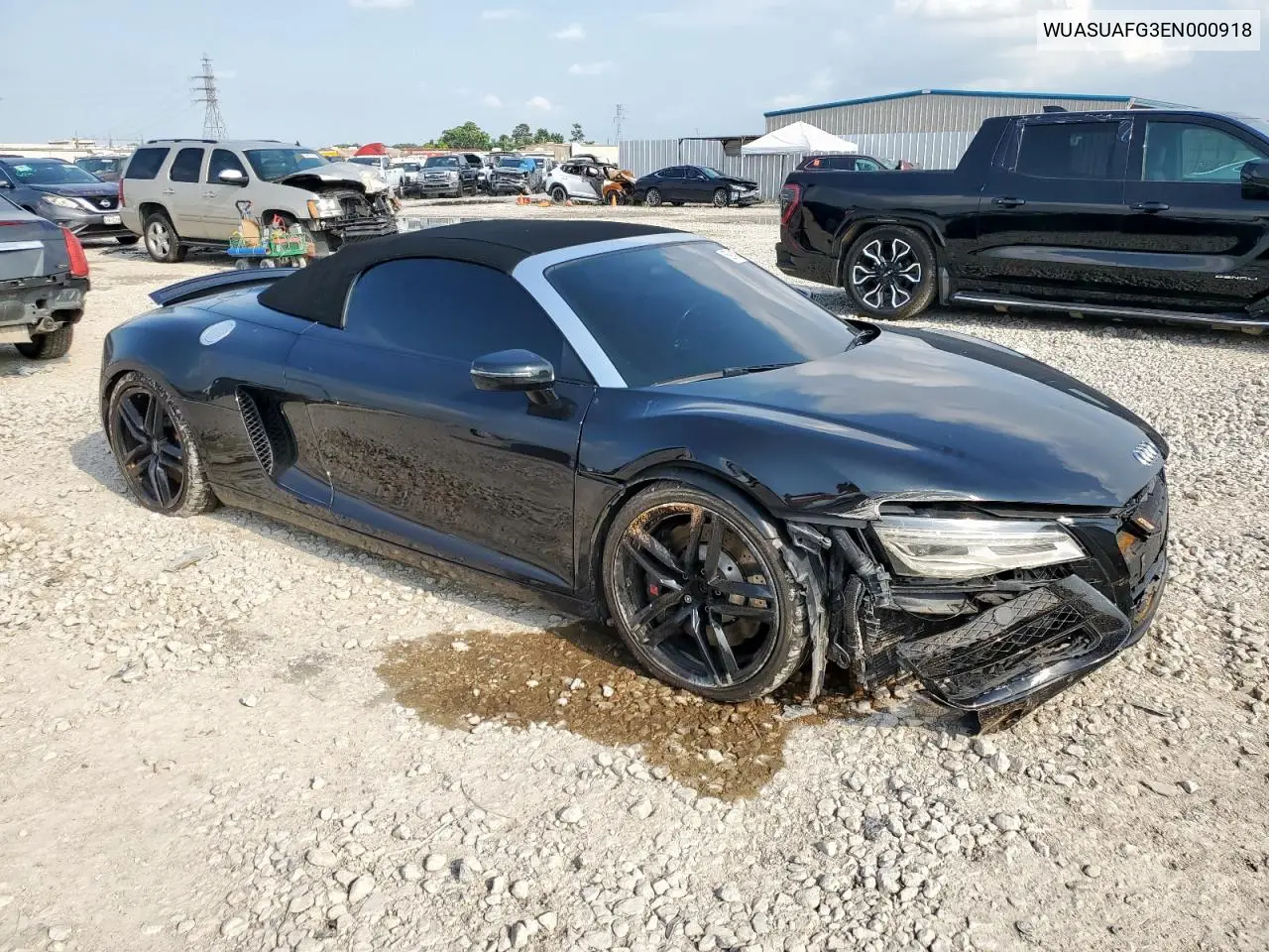 2014 Audi R8 4.2 Quattro VIN: WUASUAFG3EN000918 Lot: 59743575