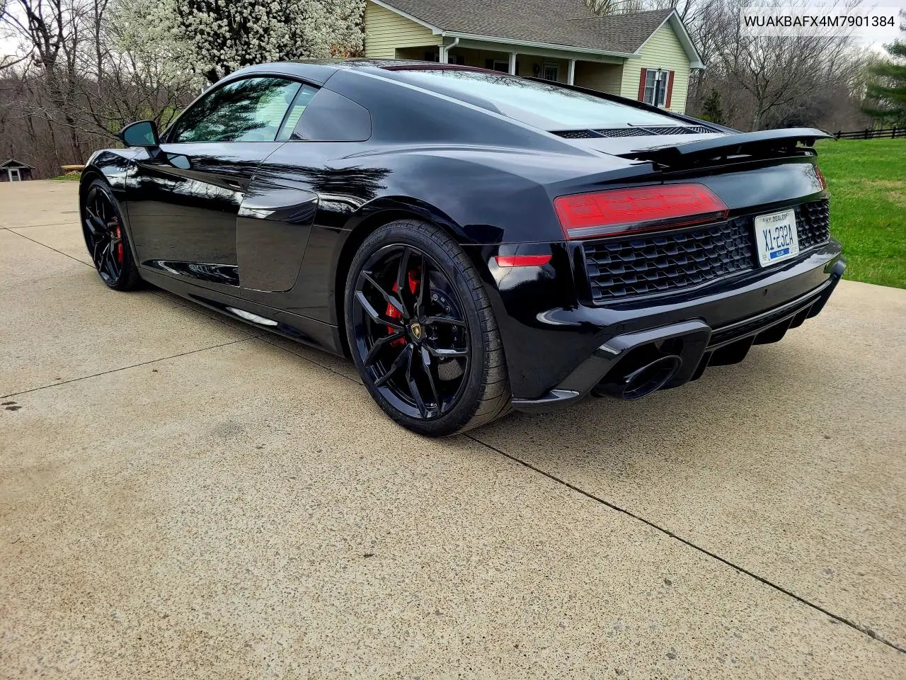 2021 Audi R8 VIN: WUAKBAFX4M7901384 Lot: 63407995